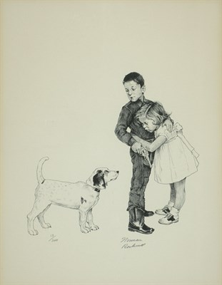 Lot 3258 - Norman Rockwell TEACHER'S PET; FIDO'S DOG...