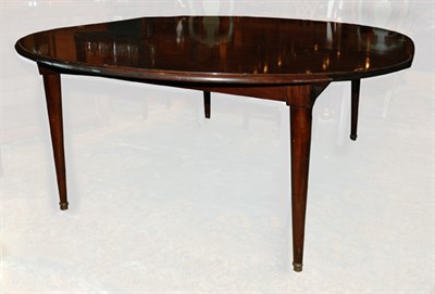 Lot 480 - Louis XVI Style Mahogany Extension Dining...