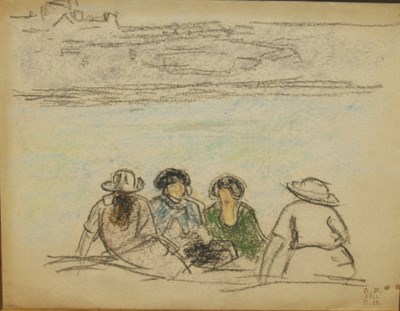 Lot 72 - Attributed to Gaston Prunier Figure Studies:...