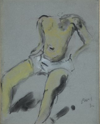 Lot 1116 - Filippo de Pisis Italian, 1896-1956 Nuotatore...