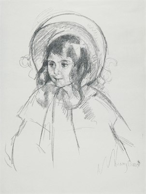 Lot 3118 - Mary Cassatt SARAH WEARING HER BONNET AND COAT...