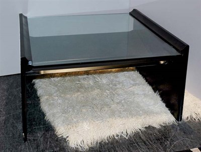 Lot 223 - Black Acca Rectangular Coffee Table Kazuhide...