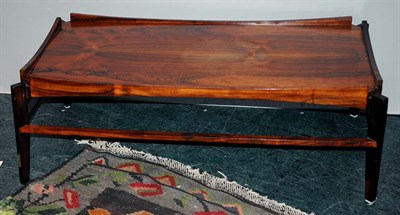 Lot 192 - Rosewood Coffee Table Brazil, circa 1950...