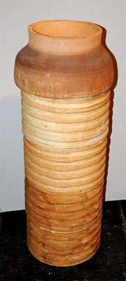 Lot 253 - Art Pottery Terra Cotta Floor Vase Signed...