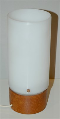 Lot 236 - Danish Teak and Plastic Lamp Circa 1960 Height...