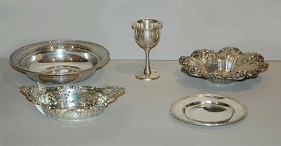Lot 303 - Miscellaneous Group of Sterling Silver Table...