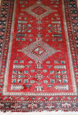 Lot 674 - Northwest Persian Runner Approximately 14 feet...