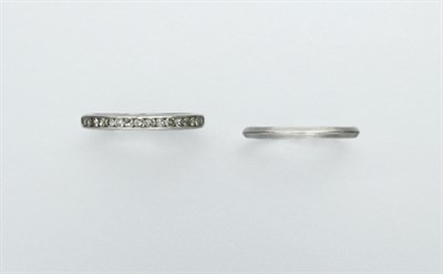 Lot 295 - Diamond Guard Ring and Guard Ring