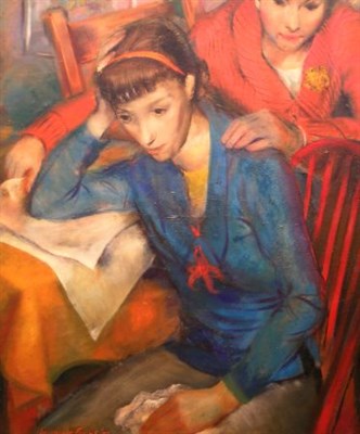 Lot 37 - Seymour Fogel American, 1911-1984 Consolation,...