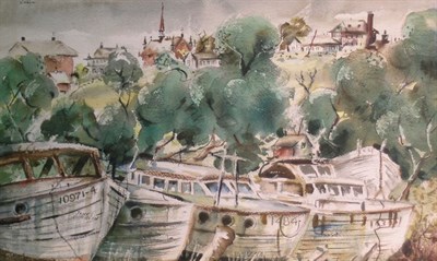 Lot 19 - James Carlin American, 1909-2005 Provincetown...