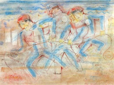 Lot 101 - Georges Schreiber American, 1904-1977 MEN...
