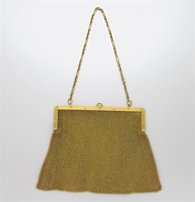 Lot 3136 - Gold Mesh Purse
