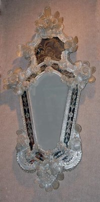 Lot 2513 - Venetian Mirror Framed Mirror Of cartouche...