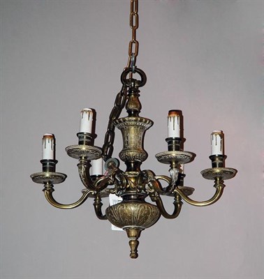 Lot 2340 - Louis XVI Style Gilt-Bronze Six-Light...