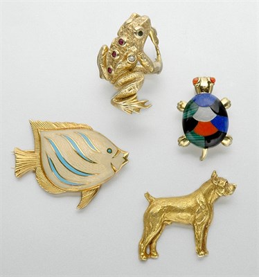 Lot 349 - Group of Animal Jewelry