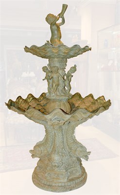 Lot 297 - Neoclassical Style Patinated-Metal Figural...