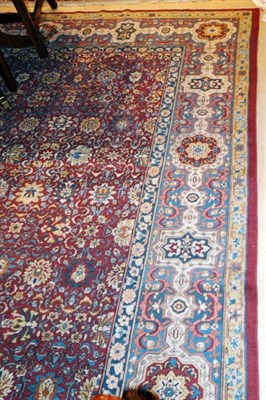 Lot 2609 - Indian Carpet India, circa 1900 The central...