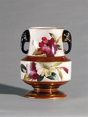 Lot 2131 - Doulton Gilt Decorated Ceramic Two-Handled...
