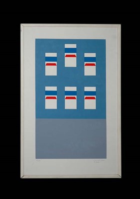 Lot 113 - Jennett Lam UNTITLED Color screenprint, 1969,...