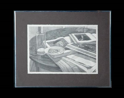 Lot 114 - Catherine Murphy STILL LIFE WITH REPRODUCTIONS...