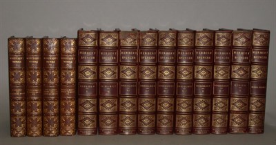 Lot 421 - [BINDINGS] Miscellaneous Group of 14 vols.,...