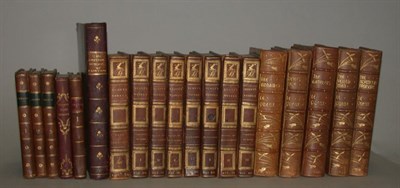 Lot 419 - [BINDINGS] Miscellaneous Group of 19 vols., in...