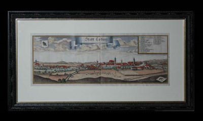 Lot 84 - Michael Wening STATT ERDING Hand-colored...