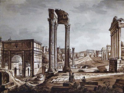 Lot 2003 - Continental School 19th Century The Roman...