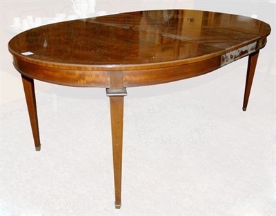 Lot 169 - Georgian Style Mahogany Dining Table with Two...