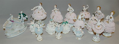 Lot 287 - Miscellaneous Group of Dresden Porcelain and...