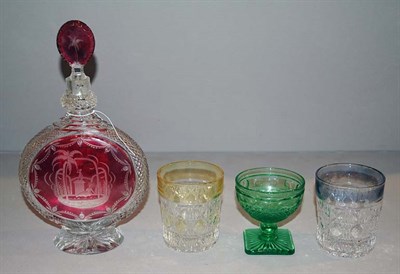 Lot 280 - Miscellaneous Group of Clear and Colored Glass...