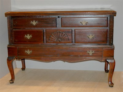 Lot 167 - Georgian Style Mahogany Cedar Chest on Stand...