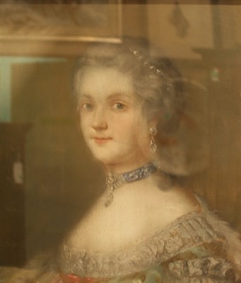 Lot 54 - Attributed to Louis Ludwig Martean Portrait of...