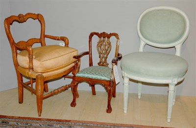 Lot 170 - Three Miniature Chairs Various styles,...