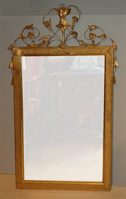 Lot 157A - Neoclassical Style Gilt-Wood Mirror Height 43...