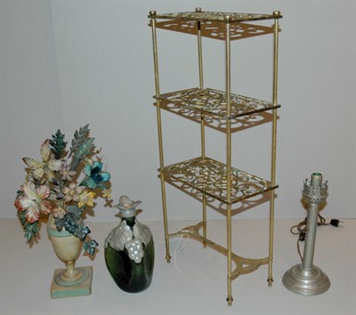 Lot 191 - Miscellaneous Group of Metal Decorations...