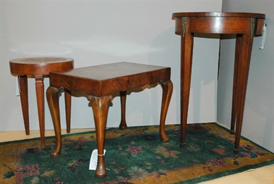 Lot 196 - Two Neoclassical Style Fruitwood Circular...