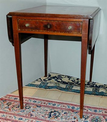 Lot 634 - Georgian Style Mahogany Pembroke Table Height...