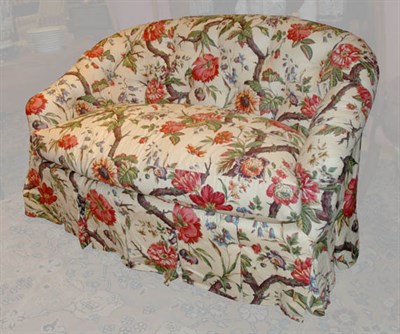 Lot 612 - Floral Chintz Upholstered Loveseat