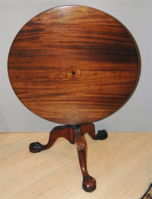 Lot 333 - Georgian Style Mahogany Circular Tilt-Top...