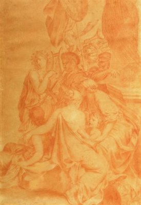 Lot 2026 - French School 17th Century Study for an...