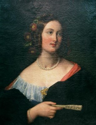 Lot 4025A - English School 19th Century Portrait of a Lady...