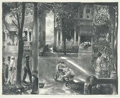 Lot 3319 - George Bellows SIXTEEN EAST GAY STREET (MASON...
