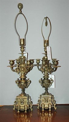 Lot 324 - Pair of Renaissance Revival Style...