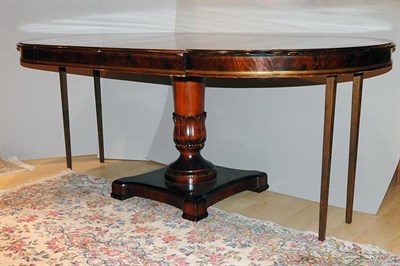 Lot 330 - Georgian Style Mahogany Dining Table with Two...