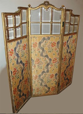 Lot 363 - Louis XVI Style Upholstered and Glazed...