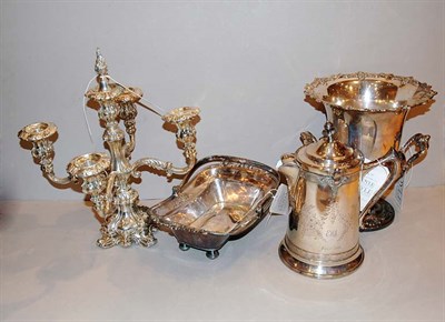 Lot 367 - Miscellaneous Group of Silver Plated Table...