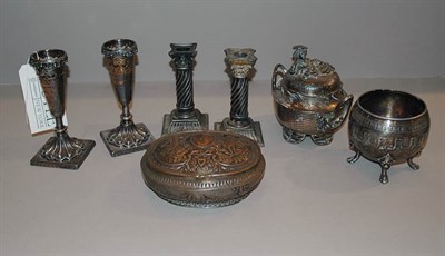 Lot 368 - Miscellaneous Group of Silver Plated Table...