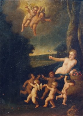 Lot 2040 - Circle of Peeter van Avont The Triumph of...