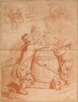 Lot 2031 - French School 19th century THE BIRDSELLER and...